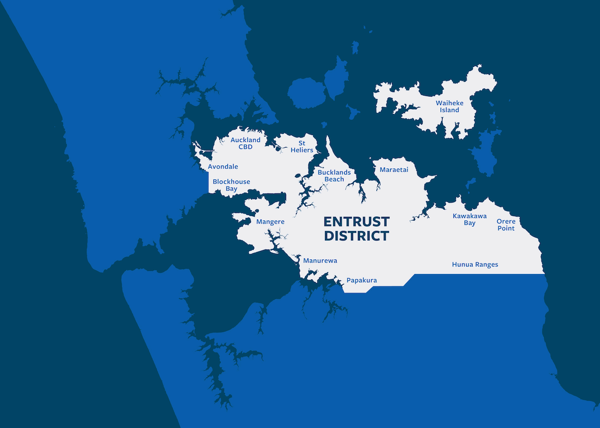 Entrust District map